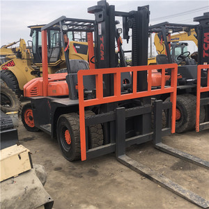 Good Working Condition TCM FD70 Second Hand Forklift 7 Ton TCM Forklifts Original From Japan for Sale - Product Image 2