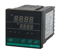 Contrôleur de température numérique intelligent PID industriel QIANJI série REX-C 220V IP22 -20°C~+85°C pour CVC et domotique