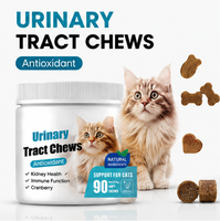 Complément alimentaire pour la santé urinaire des chats, pour le soutien de la vessie, avec probiotiques, taurine et formule antioxydante