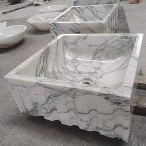 <span class=keywords><strong>Nero</strong></span> e oro in marmo lavabo in pietra naturale lavabo in marmo lavabo in marmo - Product Image 4