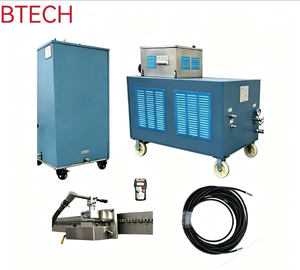 Machine de découpe à jet d'eau portable BTECH, découpe à froid mobile des tuyaux et des réservoirs, sans étincelles, anti-explosion, portative, 15 kW, triphasée - Product Image 2