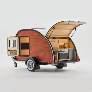 Caravane Teardrop à vendre, petite caravane <span class=keywords><strong>de</strong></span> voyage remorquable, <span class=keywords><strong>camping</strong></span>-<span class=keywords><strong>car</strong></span> compact avec cabine <span class=keywords><strong>de</strong></span> couchage et cuisine arrière pour le <span class=keywords><strong>camping</strong></span> - Product Image 3