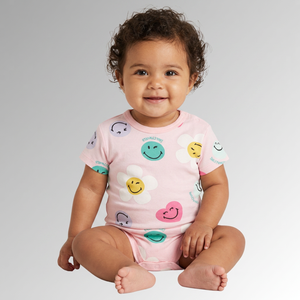Combinaison bébé personnalisée OEM/ODM, impression sur mesure, vente en gros, logo OEM imprimé, combinaison bébé éco-responsable, vente en ligne - Product Image 1