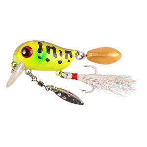 Señuelo de pesca de fondo con plumas y anzuelo triple para lubina, 8g 6g, para spinning y spinning con pluma, para pesca transfronteriza - Product Image 2