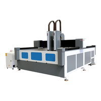 Enrutador CNC de piedra de 4 ejes 1325 1530 con servomotor y controladores para máquina de corte y tallado de granito de mármol