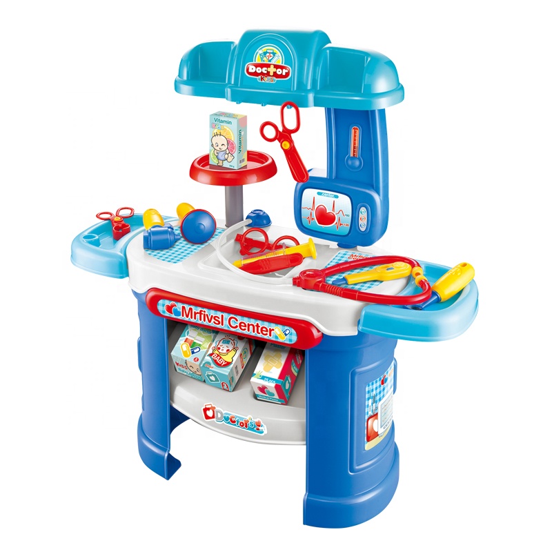Детский развивающий набор больничных игр, Детские Пластиковые Игрушки для маленьких врачей для девочек и мальчиков