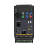 Variador de Frecuencia (VFD) Monofásico/Trifásico de 220V, 50Hz/60Hz, 0.4~2.2KW, Certificado ISO CE, Inversor Universal IP20, Motor para Equipos de Logística y Transporte, Accionamiento de CA
