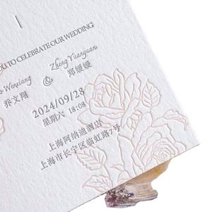 Sobres para Invitaciones de Boda, Impresión Tipográfica, Papel Elegante, Cartón Troquelado, Diseño Personalizado, Lujo para Fiestas y Eventos, Envío Rápido - Product Image 4