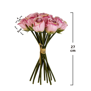 Fleur Artificielle de Rose Réaliste en Soie pour la Saint-Valentin, Décorations de Mariage en Vrac <span class=keywords><strong>Pas</strong></span> Chères, Réception - Product Image 6