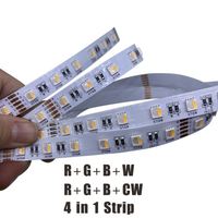 Guirlandes lumineuses LED Epistar Smart Factory Direct SMD 5050/5630/2835 DC 12V Corps en cuivre Largeur PCB 8mm Contrôle vocal Coupables IP67