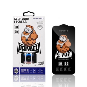 <span class=keywords><strong>Bingo</strong></span> Dog RTS Anti-Peeping Protecteur d'écran en verre trempé Confidentialité Compatible avec Iphone 13 13 Plus Pantallas De Celular - Product Image 1