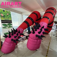 Jambes gonflables sexy de haute qualité, jambe de femme gonflable géante pour la décoration d'événements commerciaux