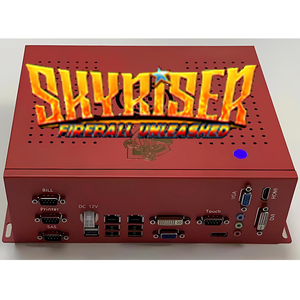 Skyriser Fireball Unleashed 5-en-1 : Carte PC SAS 43 pouces verticale et carte PCB horizontale 24 pouces pour jeux de compétences, machine d'arcade et d'amusement - Product Image 4