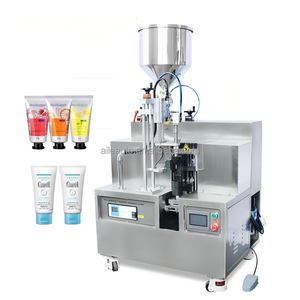Máquina Semiautomática de Llenado de Tubos Blandos Ultrasónicos de 200 ml para Bebidas, Lociones, Pasta de Dientes, Cremas Cosméticas - Product Image 1