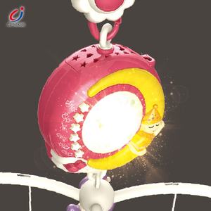 Mobile électrique de lit de Coran de rotation de 360 degrés d'animal, jouet de cloche de lit de bébé nouveau-né - Product Image 4