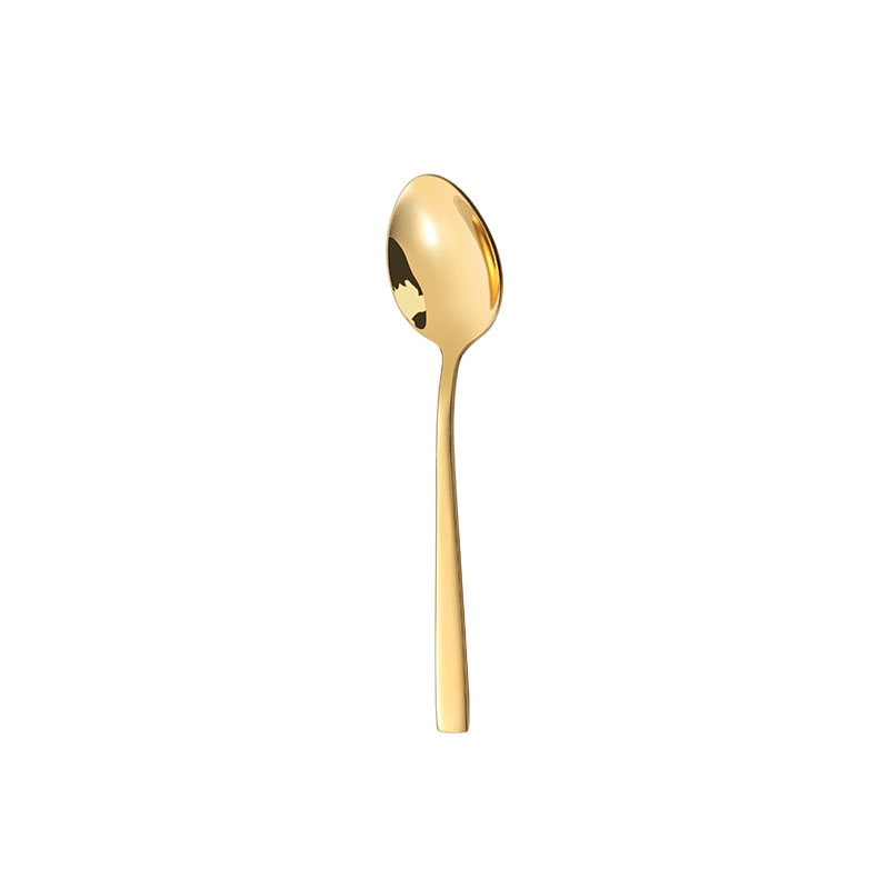 Gold deassert spoon