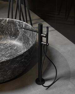 Baignoire autoportante en marbre noir <span class=keywords><strong>de</strong></span> conception occidentale, décoration <span class=keywords><strong>de</strong></span> villa personnalisée, marbre <span class=keywords><strong>de</strong></span> Nero Marquina - Product Image 5