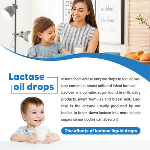 Gotas de Enzima Lactasa OEM de Alta Actividad, Gotas Digestivas para Bebés, Cólicos Infantiles, Suplemento Digestivo de Lactosa - Product Image 5