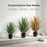 Plante artificielle Yucca verte de 93 cm, feuillage épineux, style moderne et classique pour bureau, apportant vie à l'espace scandinave
