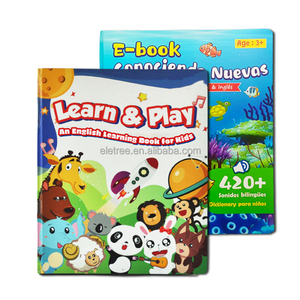 Learn n Play Libros de sonido en <span class=keywords><strong>inglés</strong></span> interactivo Libro de 300 palabras <span class=keywords><strong>para</strong></span> niños con 13 <span class=keywords><strong>actividades</strong></span> de temas de aprendizaje - Product Image 1