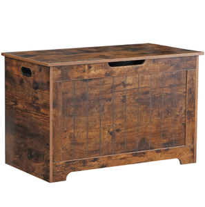 Coffres de rangement pour jouets en bois massif (charnières de sécurité) - Product Image 1