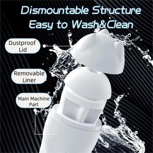 มอเตอร์ในตัวที่ถอดออกได้ ประสบการณ์เสมือนจริงแบบอินเทอร์แอคทีฟ แรงดูดทรงพลัง ความรู้สึกเสมือนมนุษย์ นุ่มนวลสำหรับการช่วยตัวเอง - Product Image 5