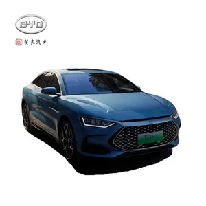 2022 2023中国PHEV混合动力汽车200 121千米200千米4轮白绿5座EV轿车Dm-i比亚迪汉Dmi冠军电动车