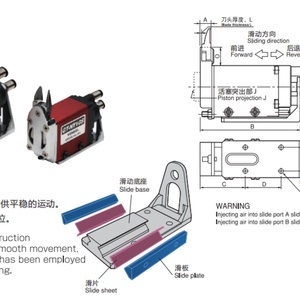 Pneumatic Double Action <b>Sliding</b> Air Nipper No.GT-NYS High Precision Gate Cutting Not Producing Cutting Residue - Product Image 4