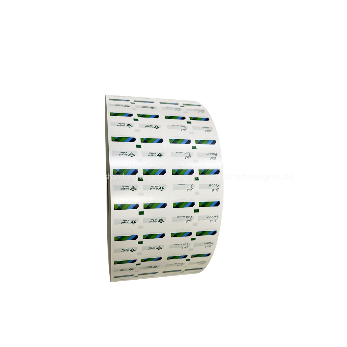 Customized Food-Grade Flexographic Printing PE Laminated Paper Roll Unbleached Raw Material for Salt Packaging Printing Services