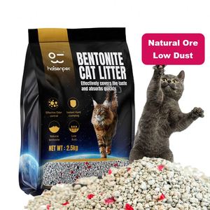 Litière pour chat en bentonite de sodium ultra résistante, agglomérante longue durée, faible poussière, haute absorption pour les foyers multi-chats - Product Image 1