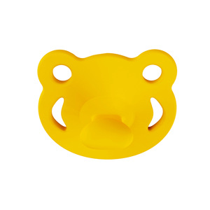 Sucette pour bébé en silicone en forme de pomme, 0-12 mois, pour la dentition, le confort et le sommeil, anti-colique, débit moyen - Product Image 3