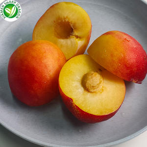 중국 빨간 감미로운 신 과일 iqf 판매를 위한 언 절반 커트 자두 - Product Image 4