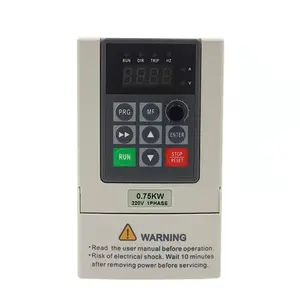 2.2kw V3-2R2G-S4 vfd 110v, 220v 단상 입력 및 380v 3 상 출력 주파수 변환기 50hz ~ 60hz vfd AC 드라이브