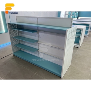 Vitrina de Vidrio Resistente con Cerradura de Seguridad y Estantes Inclinados para Tienda de Teléfonos Móviles, Mostrador de Servicio de Reparaciones - Product Image 1