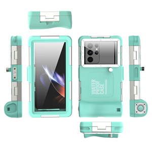 Shellbox 2nd gen. chuyên nghiệp không thấm nước CASS dưới nước 49ft 15m lặn trường hợp Tương thích với 6.9inch Điện thoại di động với lỗ thông hơi - Product Image 2