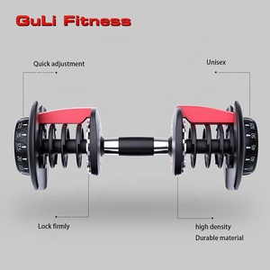 Commercial Cast Iron Adjustable Dumbbell 24KG 36KG <strong>40KG</strong> 50KG Fitness <strong>Dumbells</strong> Pair Adjustable Weight Dumbbells Set - Product Image 4