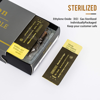 Grosir kustom Premium 20 buah/kotak RL RM RS M1 1RL 3RL 5RL 7RL 9RL 5RM 7RM 9RM 7RS 5M1 7M1 sekali pakai jarum cartridge tato