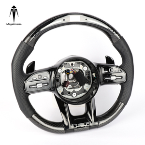 Volante Deportivo LED de Fibra de Carbono en Oferta, Compatible con Benz W204 W205 W211 W212 W222 <span class=keywords><strong>AMG</strong></span> <span class=keywords><strong>GT</strong></span> W213 W206 W218 E300 - Product Image 3