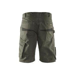 BLAKLADER - 149913304599C56 Pantalones cortos de servicio Verde Oliva oscuro/Negro-EAN 7330509549391 PANTALONES DE TRABAJO PANTALONES CORTOS DE TRABAJO - Product Image 2
