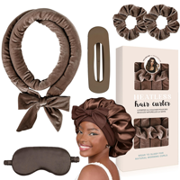 Vente directe usine : Kit de bigoudis sans chaleur, tige de coiffage sans chaleur, outil de coiffage pour ondulations naturelles sans dommages pour femmes, usage quotidien