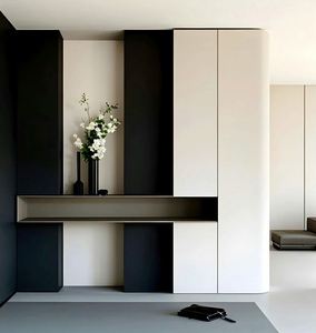 Ensembles de meubles de couleur simple noir, blanc et gris, modernes et minimalistes, personnalisation de toute la maison - Product Image 3