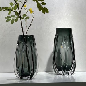 Vase de glaçure colorée moderne et haut de gamme de luxe léger - Product Image 2