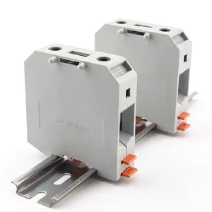 WBO WUK95N Fecho de alimentação através de terminais de parafuso Universal parafusos de terminal UK 4mm AWG 28 a 10 conector terminal