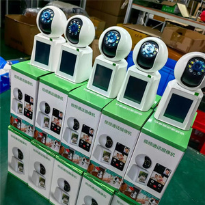 ICSee Home WiFi Door <b>Phone</b> With Screen Panoramic Camera Video <b>Intercom</b> Motion Detection LCD Display - Product Image 3