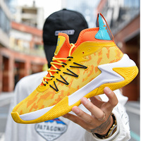 Chaussures de basketball pour hommes, best-sellers d'été, baskets respirantes en mesh, baskets athlétiques à semelle souple pour étudiants, baskets basses antidérapantes