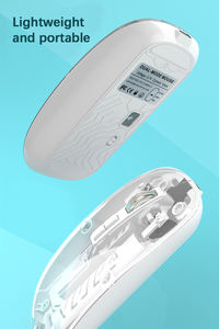 Mute Rechargeable Transparent Mouse Wireless Blue Tooth Magnetic Suction Wireless Mouse for Tablet <b>PC</b> Notebook Office - Product Image 3