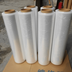 50 cm transparente LLDPE-Kunststofffolienrolle für Verpackung Palette Dehnungsfolie Fabrik Bündelfilm - Product Image 2