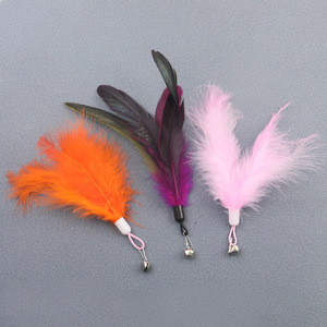Fairy Feather Bell Cat Teasing Wand avec tête remplaçable : un jouet interactif pour chat qui les garde occupés et les divertit - Product Image 2