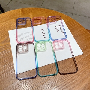 Pour Xiaomi <span class=keywords><strong>Redmi</strong></span> Note 12 PRO plus coque acrylique tpu hybride antichoc pour iphone dégradé de couleur coque de téléphone - Product Image 6