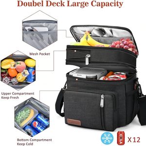 Muestra Gratuita, Bolsa Oxford Personalizada al por Mayor, Bolsa Portátil de Gran Capacidad para Exteriores, Bolsa Refrigerante - Product Image 3